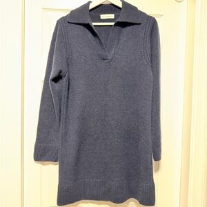 White + Warren Navy Sweater